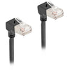 Delock RJ45 Network Cable Cat.6A S FTP Slim 90 ° verso il basso