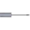Belkin connect meerpoorts 6-in-1 usb-c hub dockingstation (zilver)