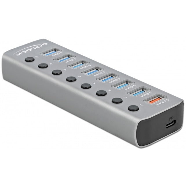 Delock USB 3.2 Gen 1 Hub con 7 porte