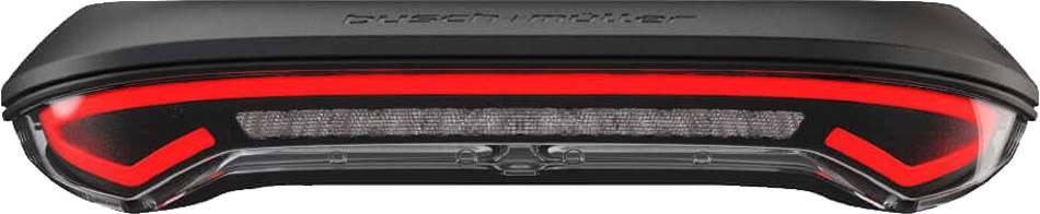 Busch Muller Busch+Muller Kite E Brex Luce posteriore E-Bike 6-50V 50mm con luce freno