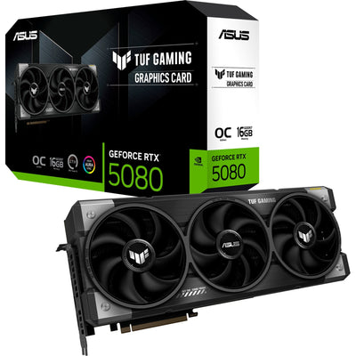 Tarjeta gráfica Asus Tuf Gaming GeForce RTX 5080 OC de 16 GB (3x DisplayPort, 2x HDMI)