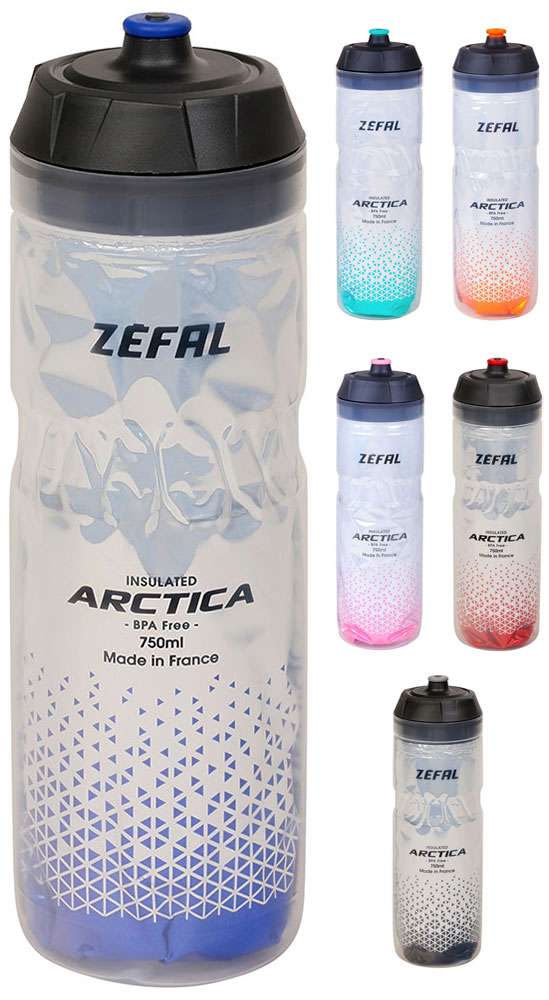 Zéfal arctica 75 isotherm drinking bottle | silver blue