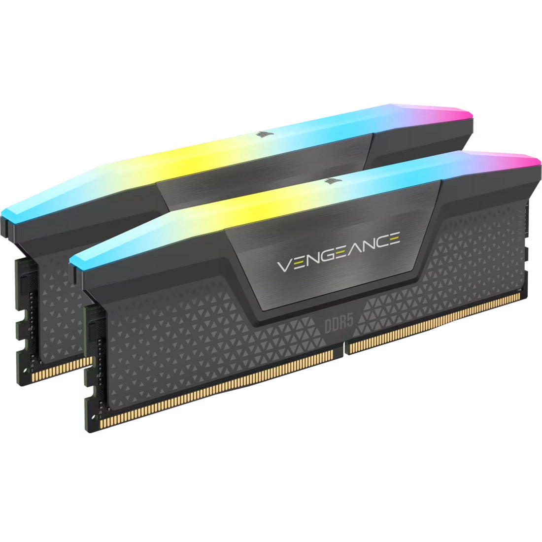 Corsair Vengeance RGB 32 GB DDR5-6000 (2x 16 GB) RAM (negro, cmh32gx5m2d6000z38, xmp, expo)