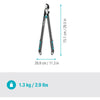 Gardena aambeeldtakkenschaar energycut pro l, met aambeeldsnede (grijs turquoise, 75cm, voor droog hout)