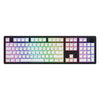 Hator skyfall wireless, tastiera da gioco (nera, layout americano, hator aurum lemon, rgb, double shot abs, hot-swap, bluetooth usb-c da 2,4 ghz)
