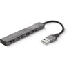 Confiar en Halyx Aluminum 4-puerto Mini USB Hub