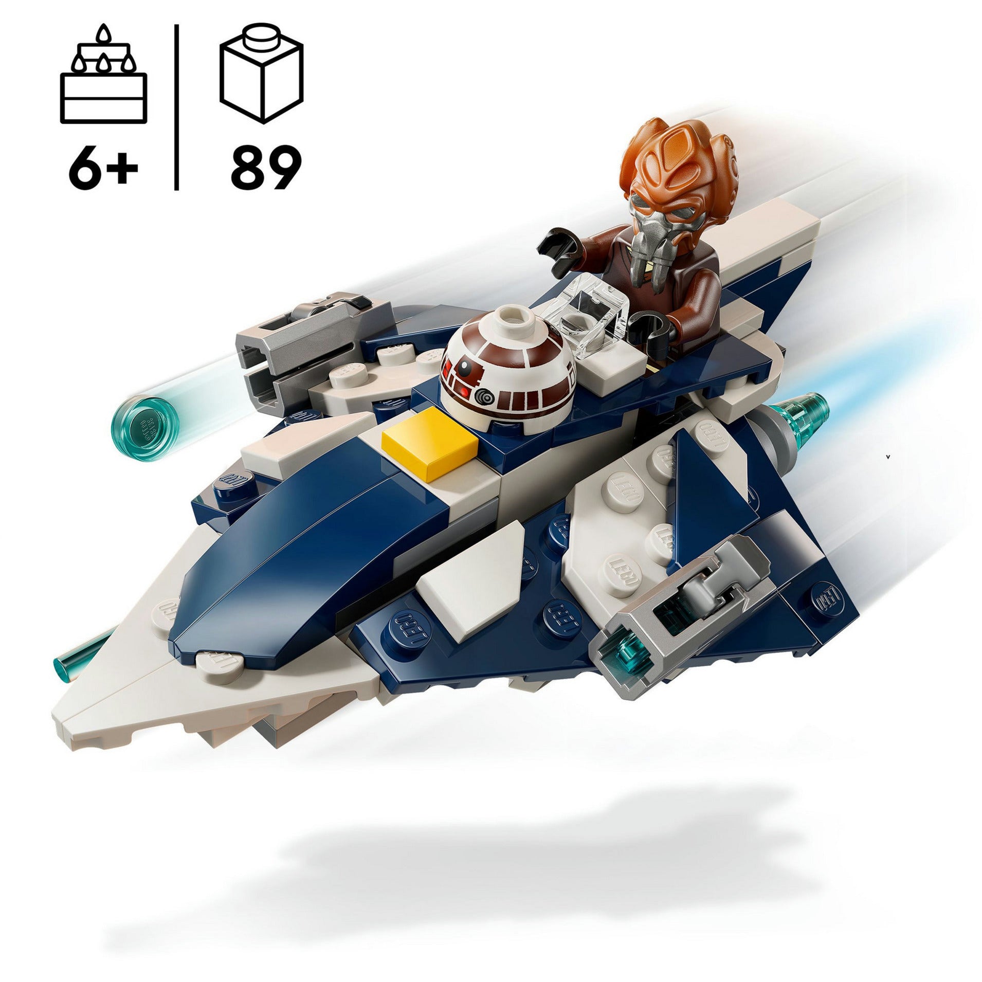 Lego 75400 Star Wars Plo Koons Jedi Starfighter Microfighter