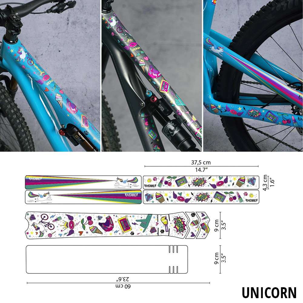 Kit protector de cuadro unicornio Dyedbro