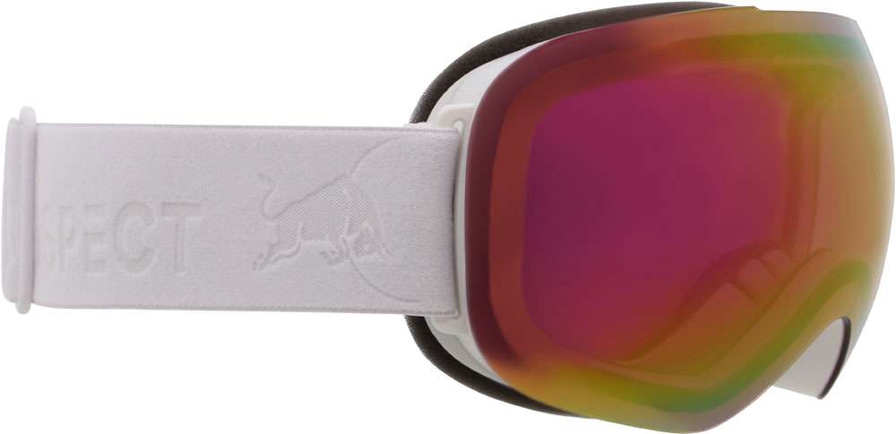 Red bull spect eyewear bent-07ro2 rosso con specchio viola - maschera da sci