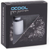 Alphacool eiszapfen verlengstuk 20 mm g1 4 ag to g1 4 ig - white verlenging (wit)