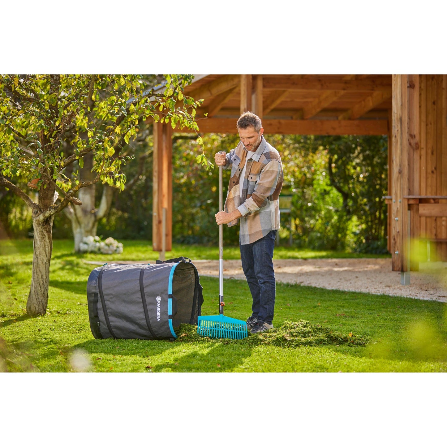 GardenA Garden Waste Pocket Pop-Up Rectangular, tamaño M