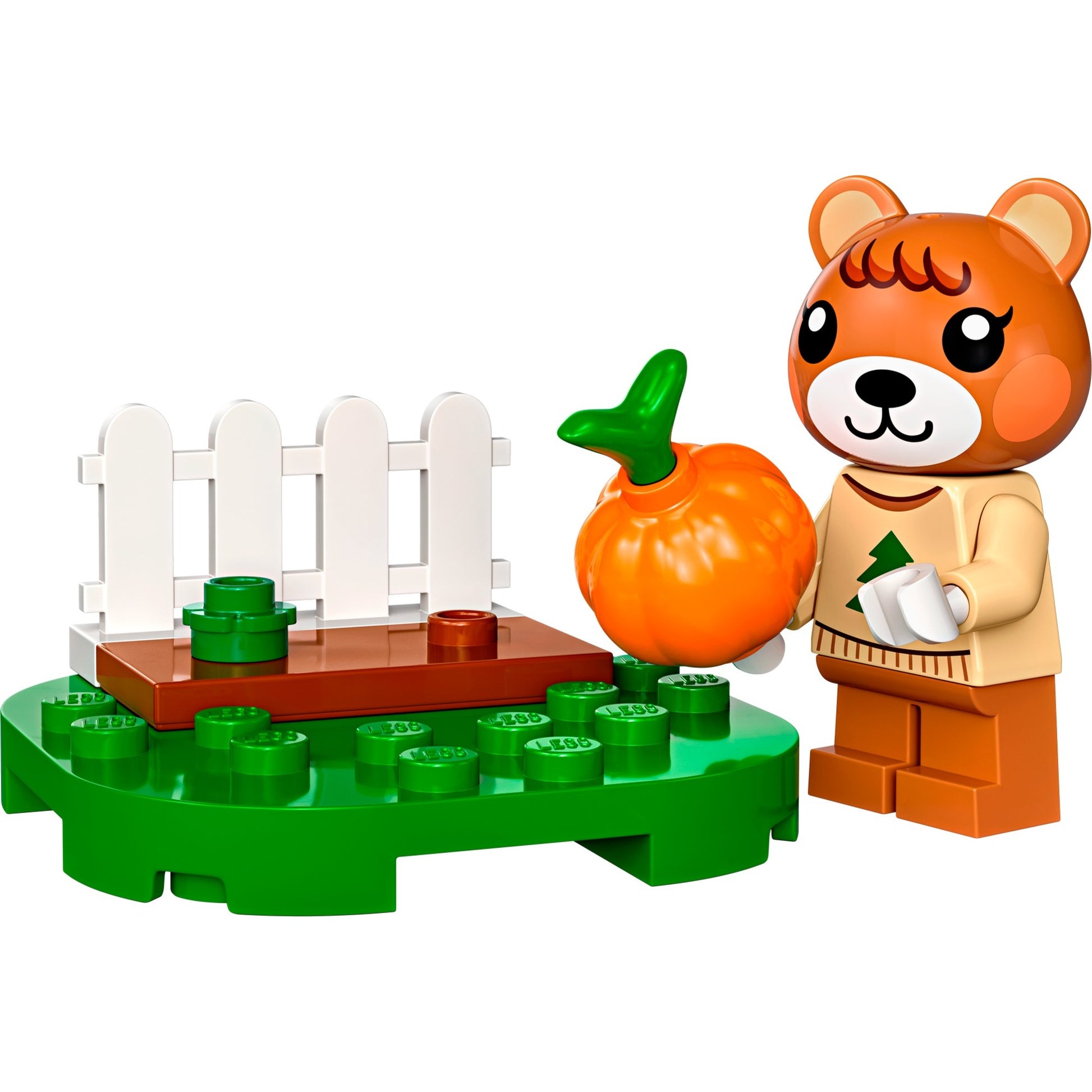 Lego Animal Crossing - Giocattolo da costruzione per il giardino delle zucche d'acero (30662)