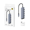 Cudy Hub USB-C 6-in-1 HDMI 4K Hub USB (Argento)