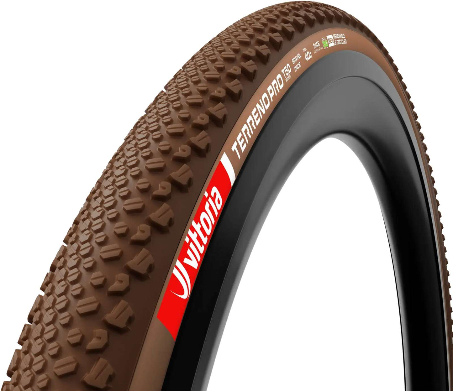 Cubierta plegable Vittoria terreno pro t50 mixta 28 gravel race tlr