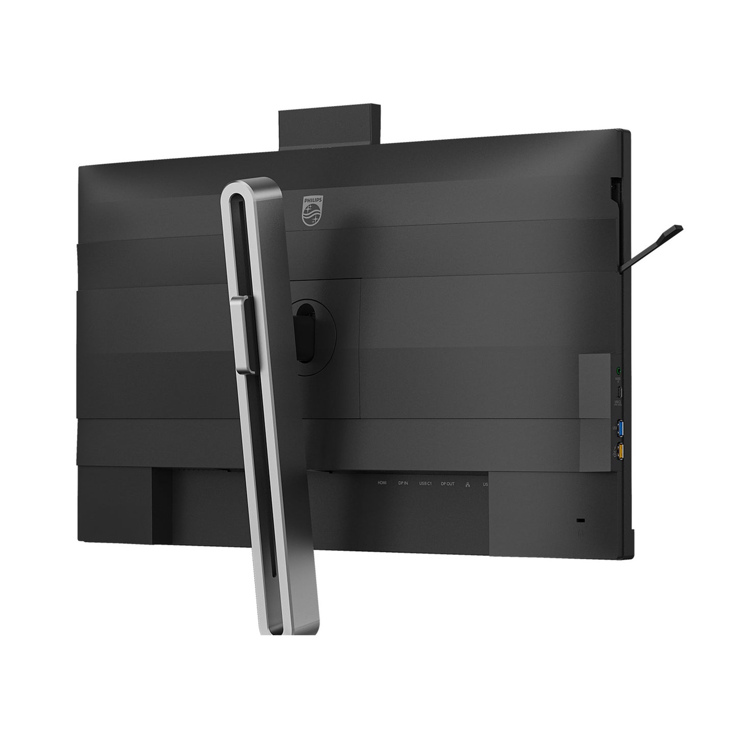 Monitor LED Philips 27b2u4601h 00 27 (nero argento, HDMI, porta display, USB-C, webcam, 120 Hz)