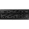 Cherry stream desktop draadloze desktopset (zwart, eu lay-out (qwerty), sx-schaartechnologie, 100%, 1000 - 2400 dpi)