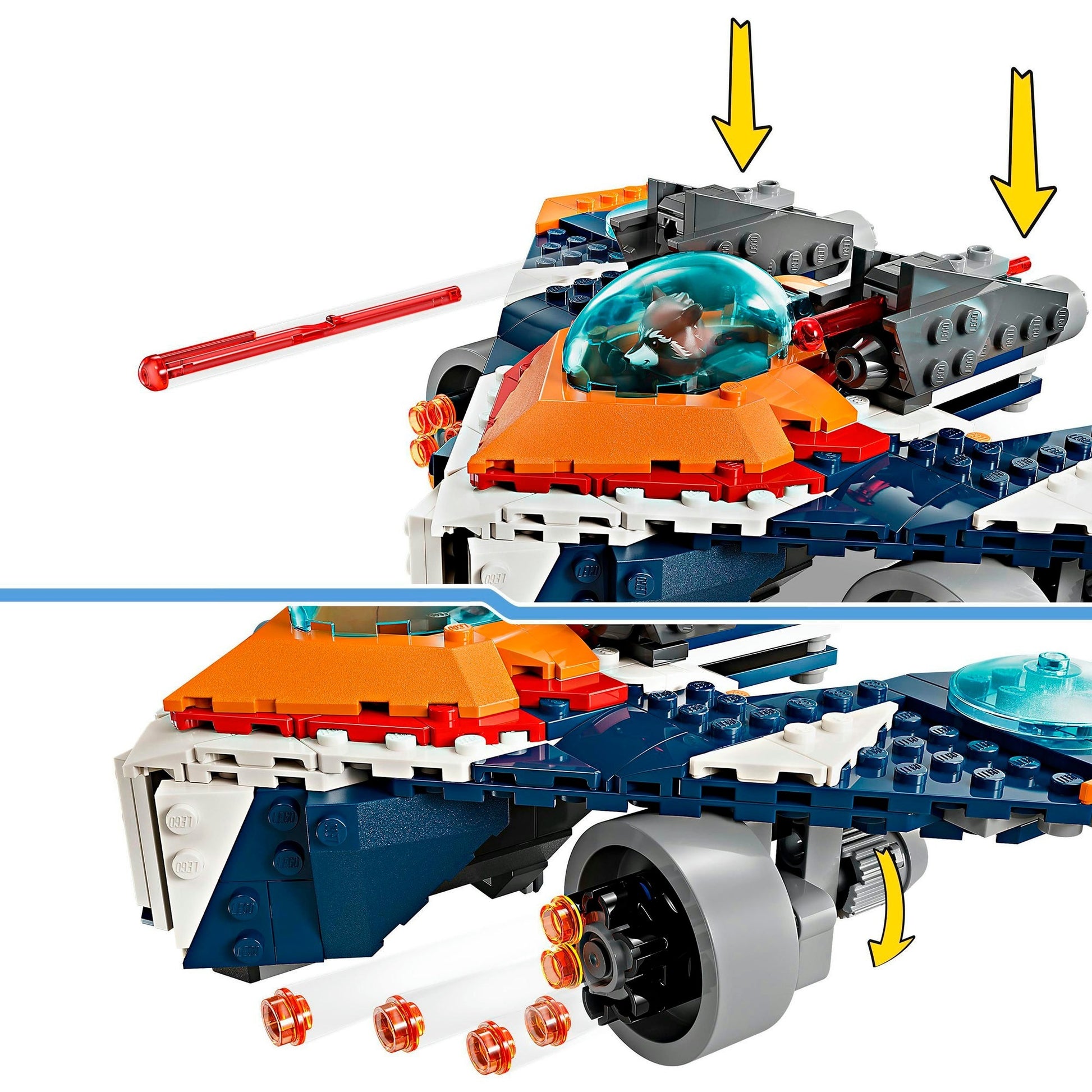 Lego Lego Super Heroes 76278 Rockets Warbird vs. Ronan