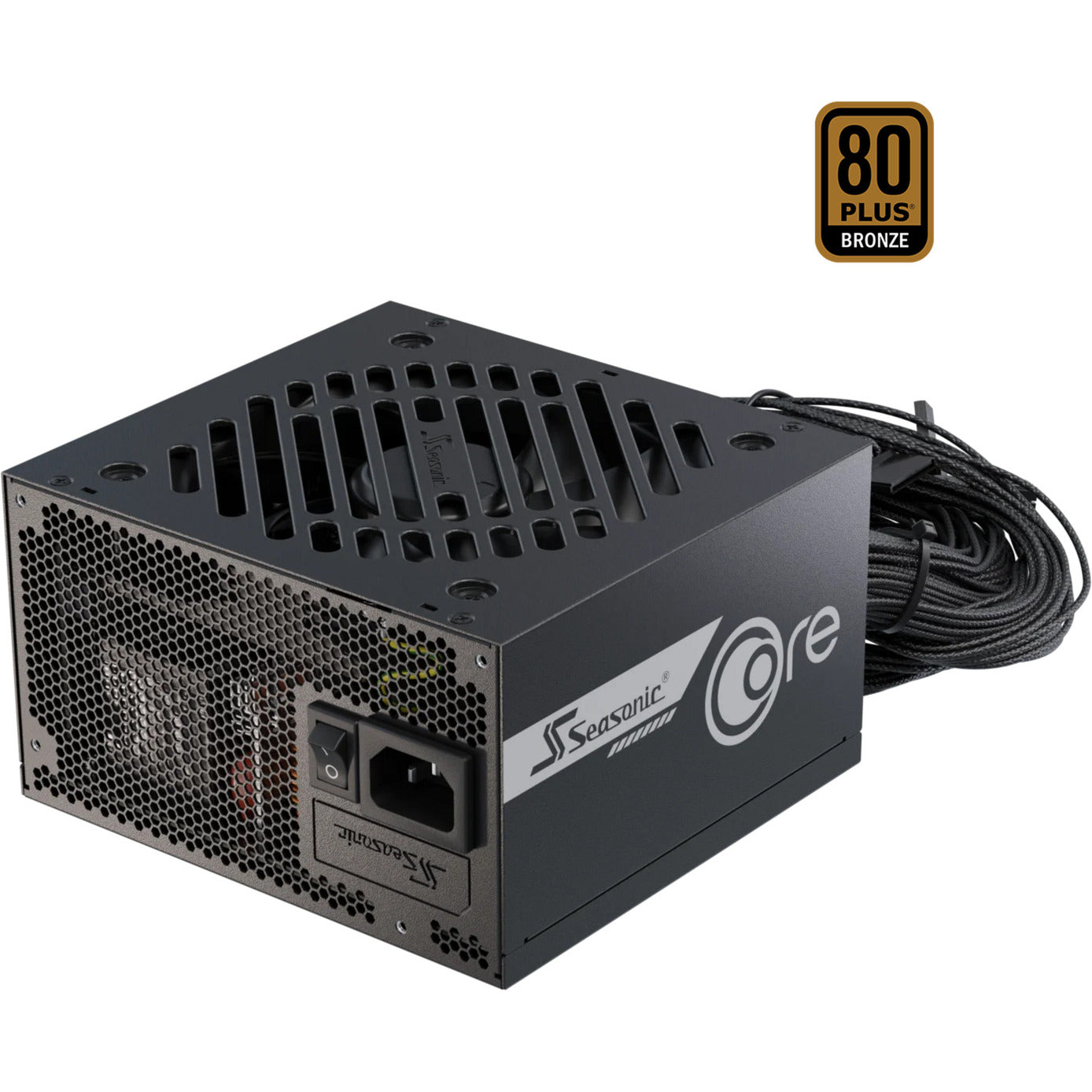 Seasonic core bc-850 atx 3.1 850 watt voeding (zwart, 1x 12v-2x6, 3x pcie)
