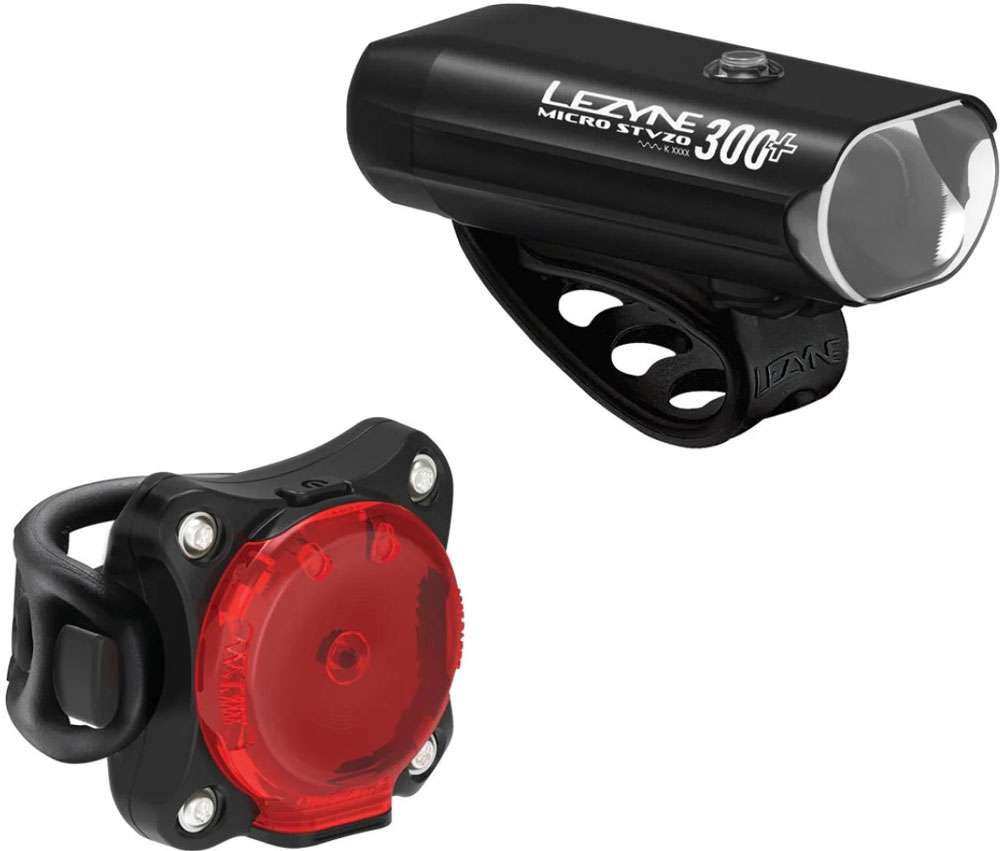 Juego de iluminación lezyne micro drive 300+ stvzo zecto drive