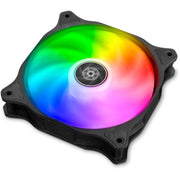 Silverstone air blazer 120r rgb case fan (zwart, 120 x 25 x 120 mm, pwm) - afbeelding 2