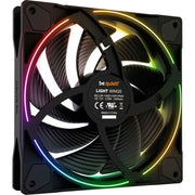 Be quiet! light wings pwm high-speed rgb case fan (zwart, 140 x 140 x 25 mm) - afbeelding 2