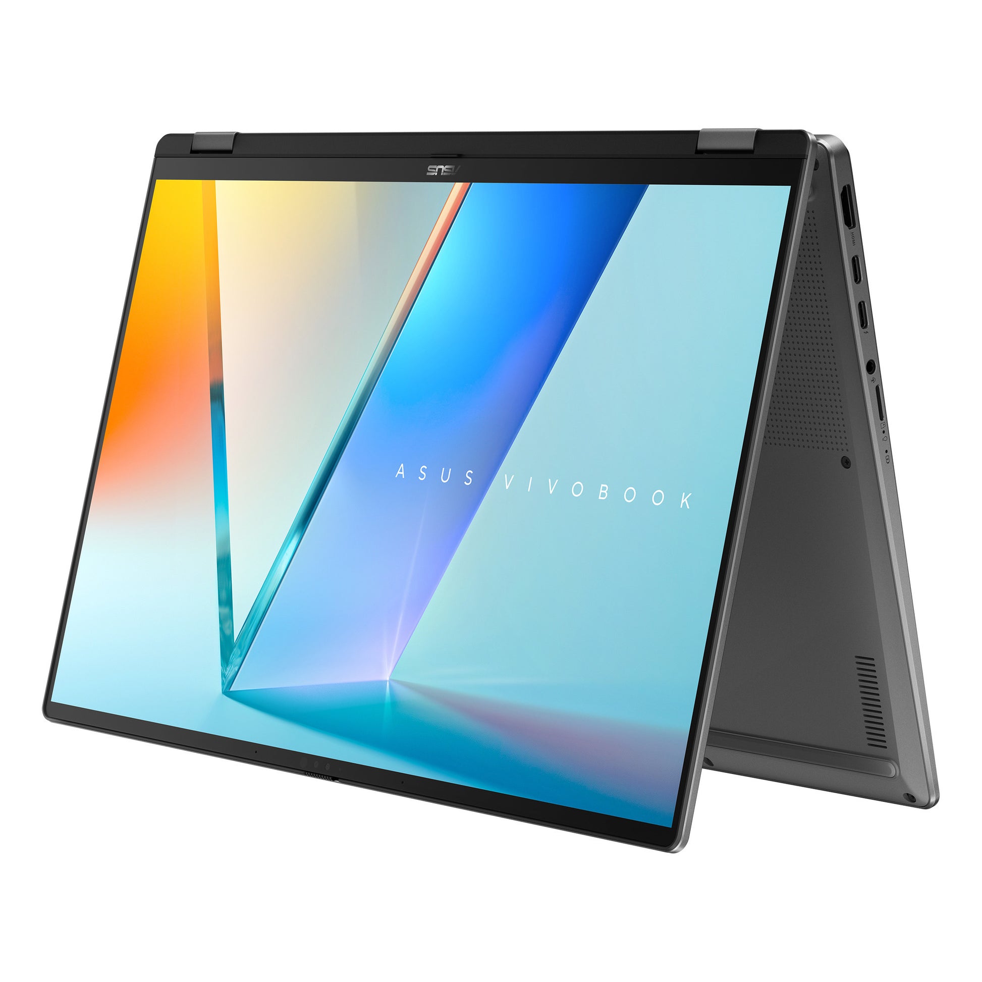 Asus vivobook 16 flip tp3607sa-si099w 16 copilot+ laptop 2-in-1 (grigio | core ultra 7 258v | grafica arc | 32 GB | SSD 1 TB | touch)