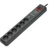 Brennenstuhl Secure-Tec 19500a +Surge Protection 6X