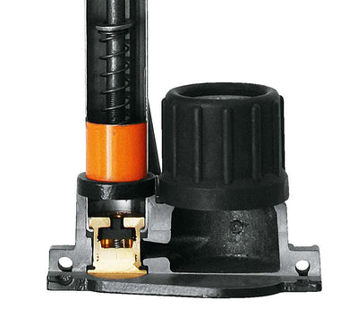 SKS Rennkompressor vloerpomp m koperen opdruk nippel 10065