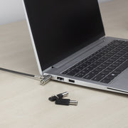 Act connectivity nano laptopslot met sleutels diefstalbeveiliging (grijs, 2 meter) - afbeelding 3