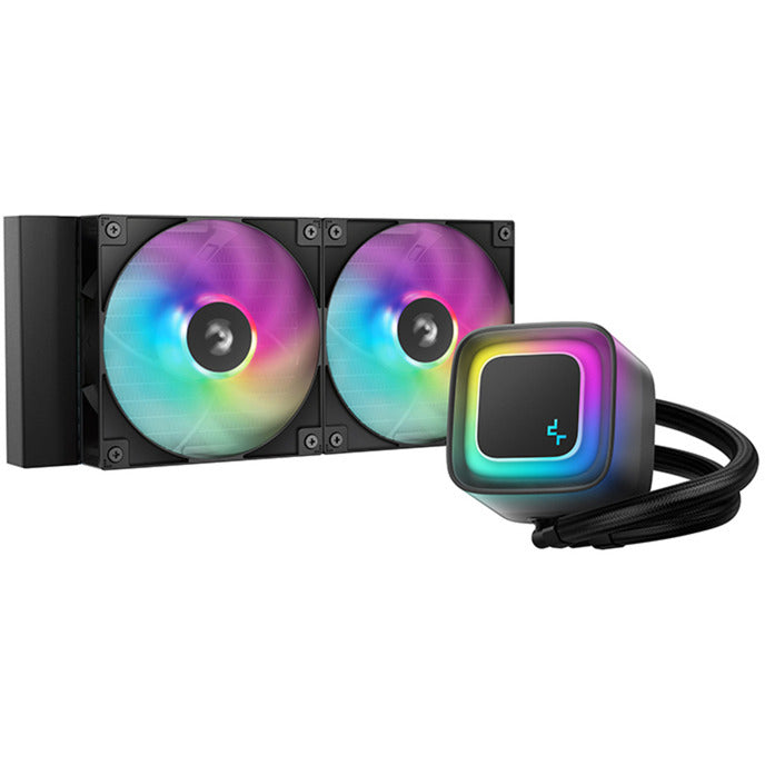 Deepcool le240 v2 raffreddamento ad acqua (nero)