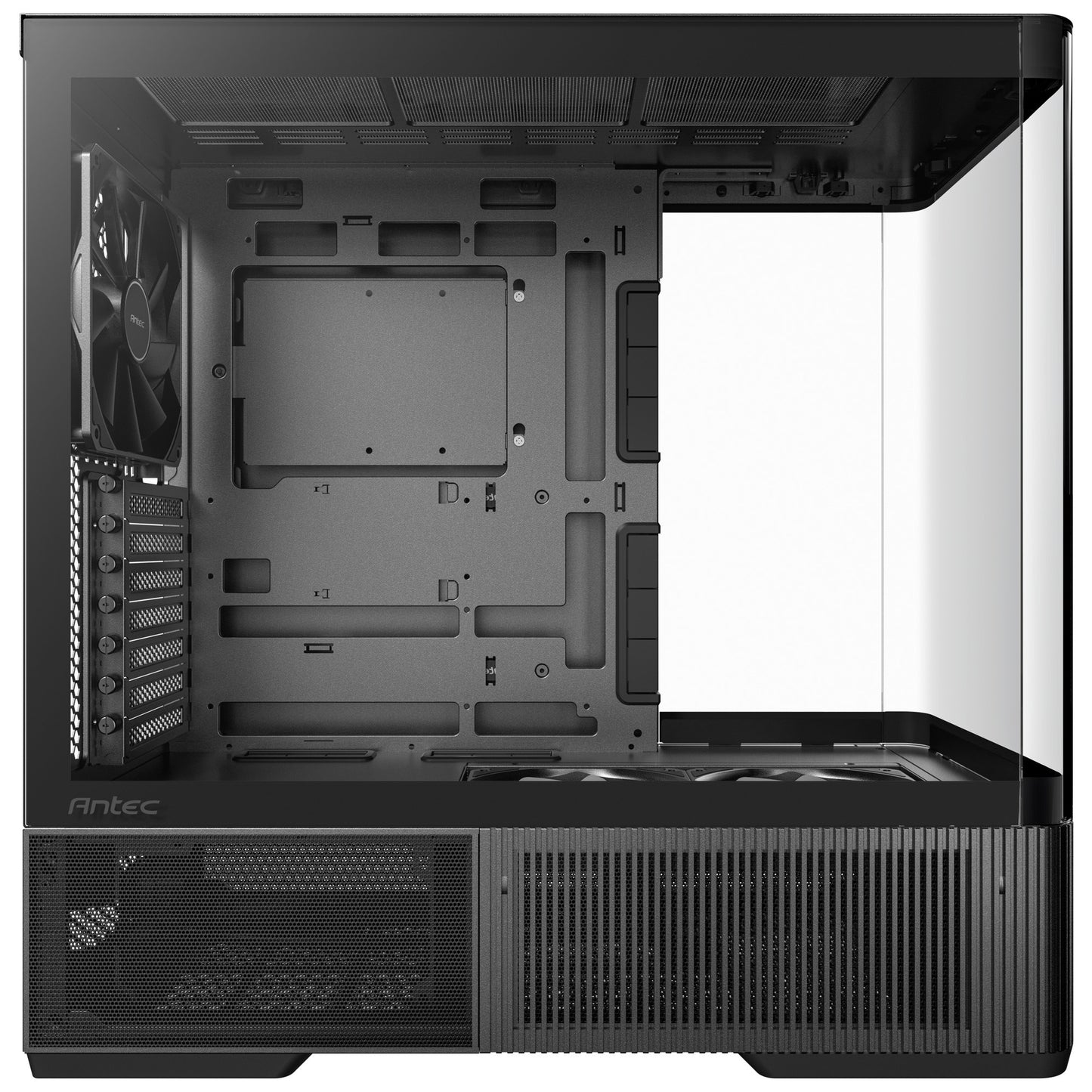 Custodia midi tower Antec c6 curve air (nero | 2x USB-A | 1x USB-C | vetro temperato)