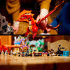 Lego ideas - mazmorras de dragones: la historia del juguete de construcción del dragón rojo (21348)