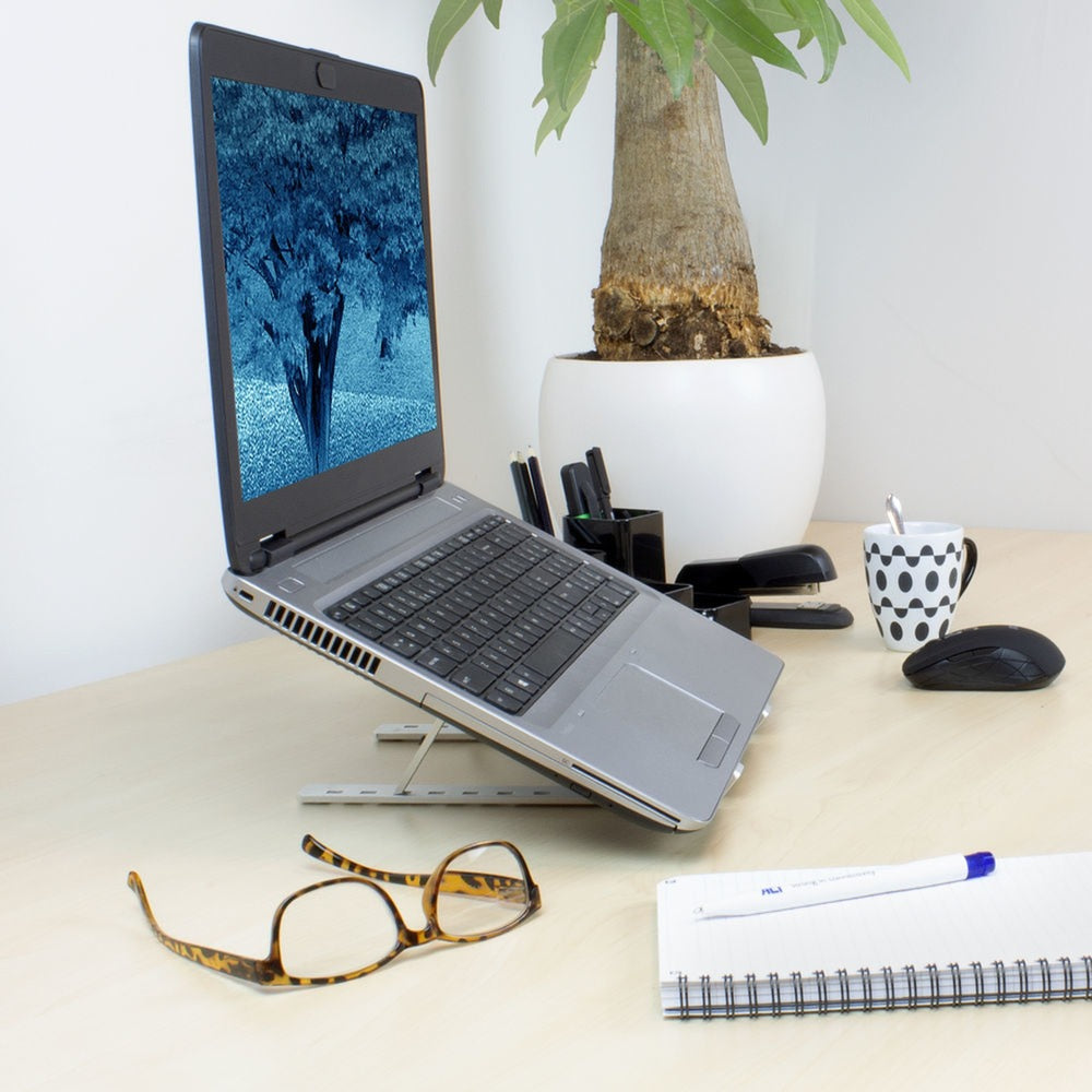ACT Connectivity laptop la computadora portátil estándar de aluminio, plegable