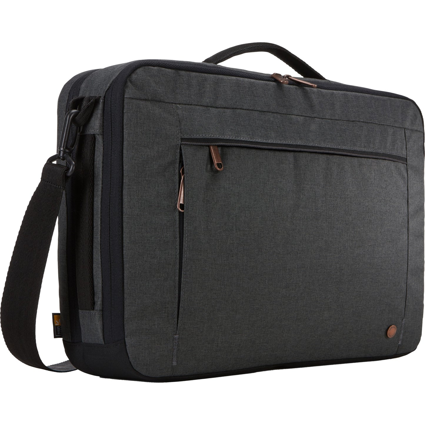 Case logic era 15.6 hybrid briefcase eracv-116-obsidian laptoptas (donkergrijs)