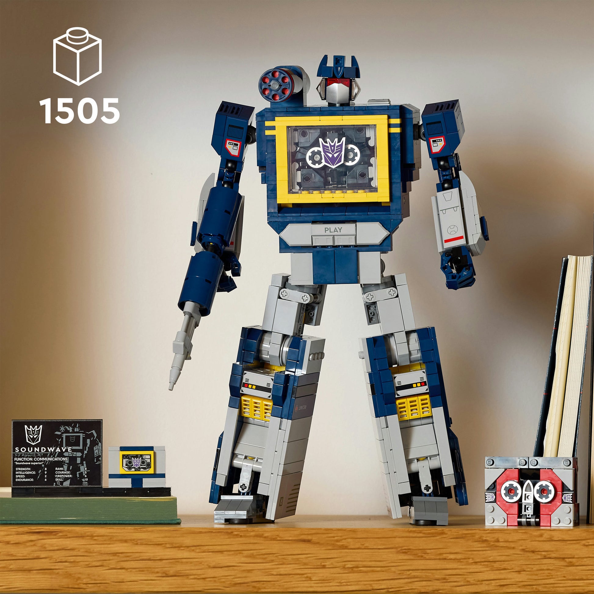 Lego icons 10358 transformers soundwave