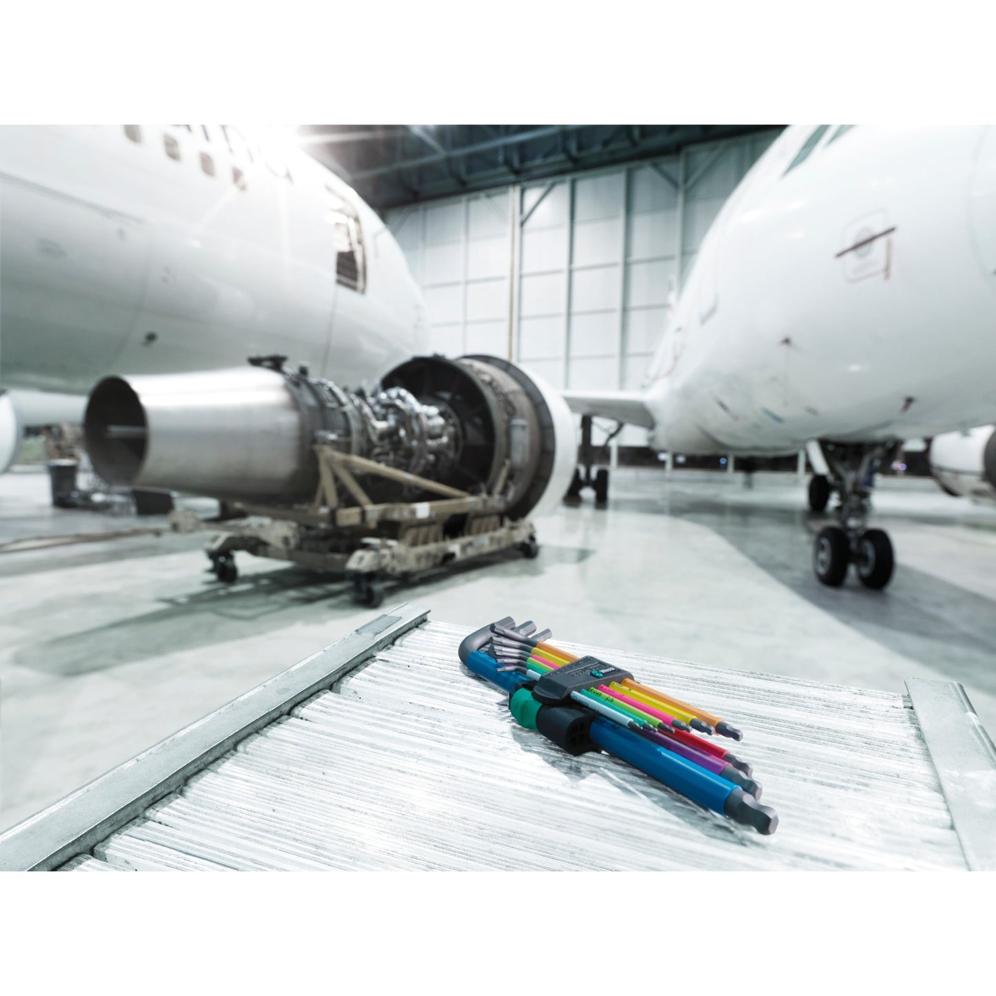 Wera inbussleutelset 950 9 hex-plus multicolour 1 sb (9-delig, 1.5mm tot 10mm)
