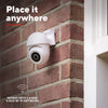 Trust telecamera esterna ipcam-3900 360° (bianco, WiFi da 2,4 o 5 GHz)
