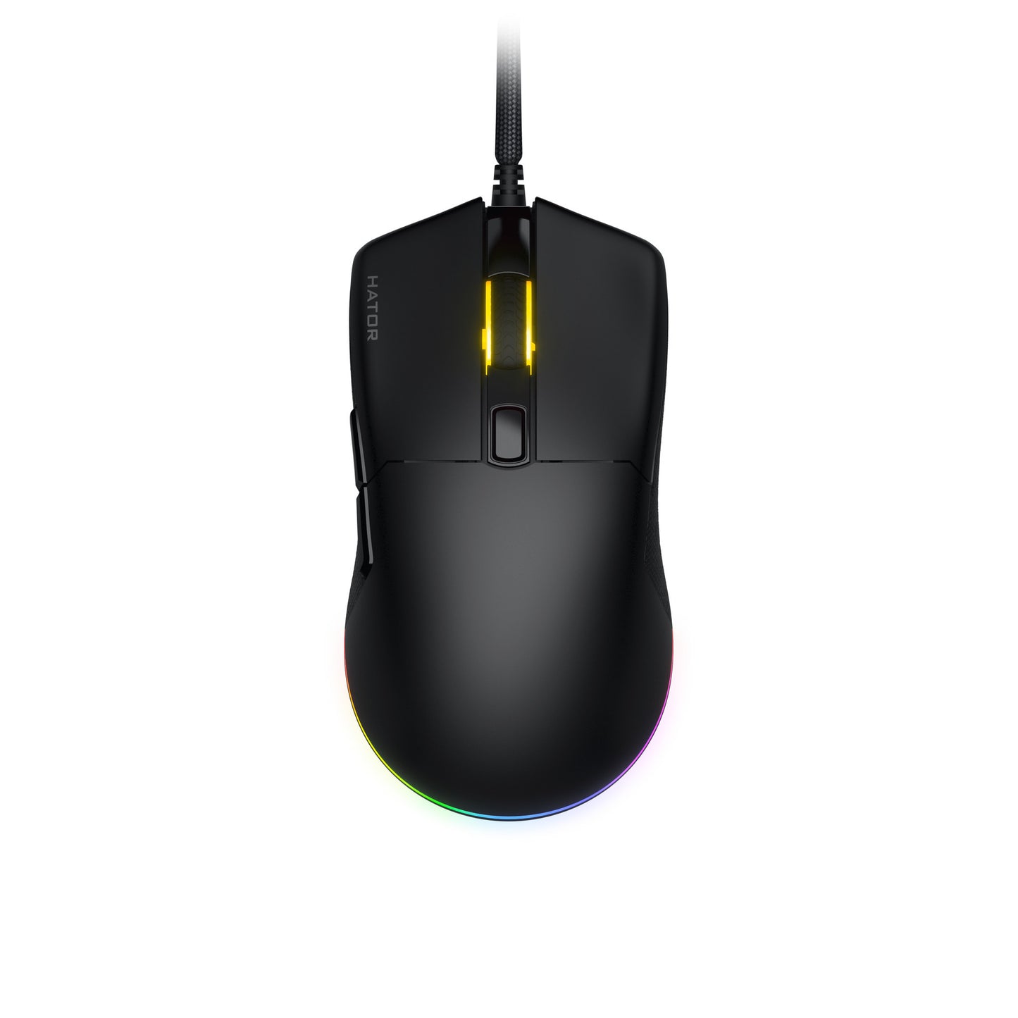 Mouse da gioco Hator pulsar 3 (nero, 400 - 12.000 dpi, rgb)