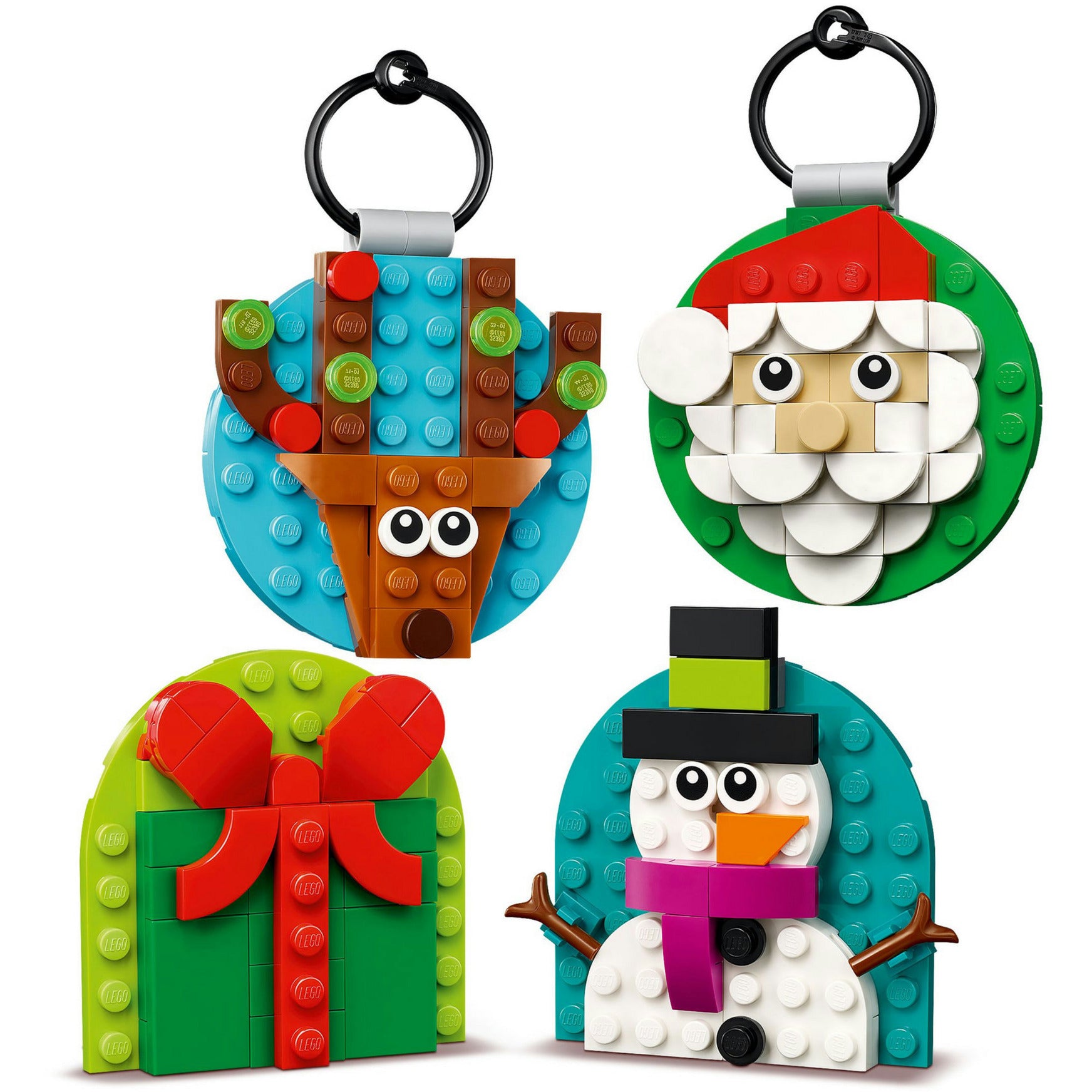 Lego 40744 estaciones lindas decoraciones navideñas | 2 piezas