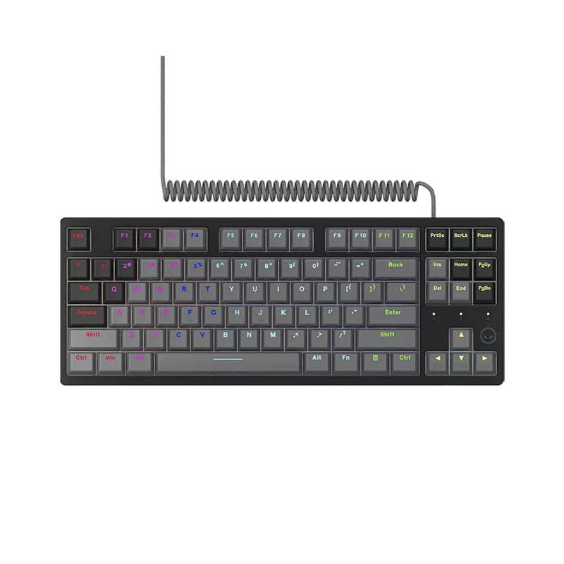Lorgar azar 514tkl, tastiera da gioco (nera, layout us, logar dream, tkl, rgb)