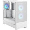 Diseño fractal Pop Air RGB White TG Clear Tint