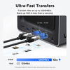 Ugreen nasync dxp4800 plus (grigio, 1x 2,5 GBe, 1x 10 GBE, HDMI, USB-C)