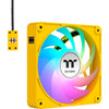 Thermaltake ct120 ex argb sync ventola di raffreddamento per PC bumblebee (pacchetto da 3 ventole) ventole per case (geel, 3 pezzi, 120 x 120 x 25 mm, pwm)