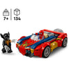 Lego super heroes 76336 marvel spider-man auto vs. venomized wolverine