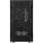 Silverstone sst-fah1mb-g midi tower behuizing (zwart | 3x usb-a | tempered glass) - afbeelding 2