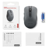 Mouse bluetooth silenzioso Lenovo wl310 (grigio, 800 - 1600 dpi, bluetooth 5.0)