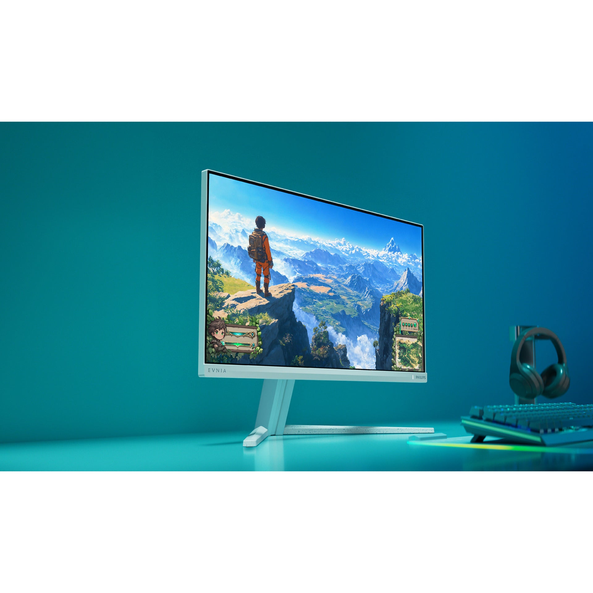 Monitor Philips Evnia 24m2n3201pl 23,8 (blanco, 1x HDMI 2.1, 1x Display Port 1.4, 260 Hz (overclock))