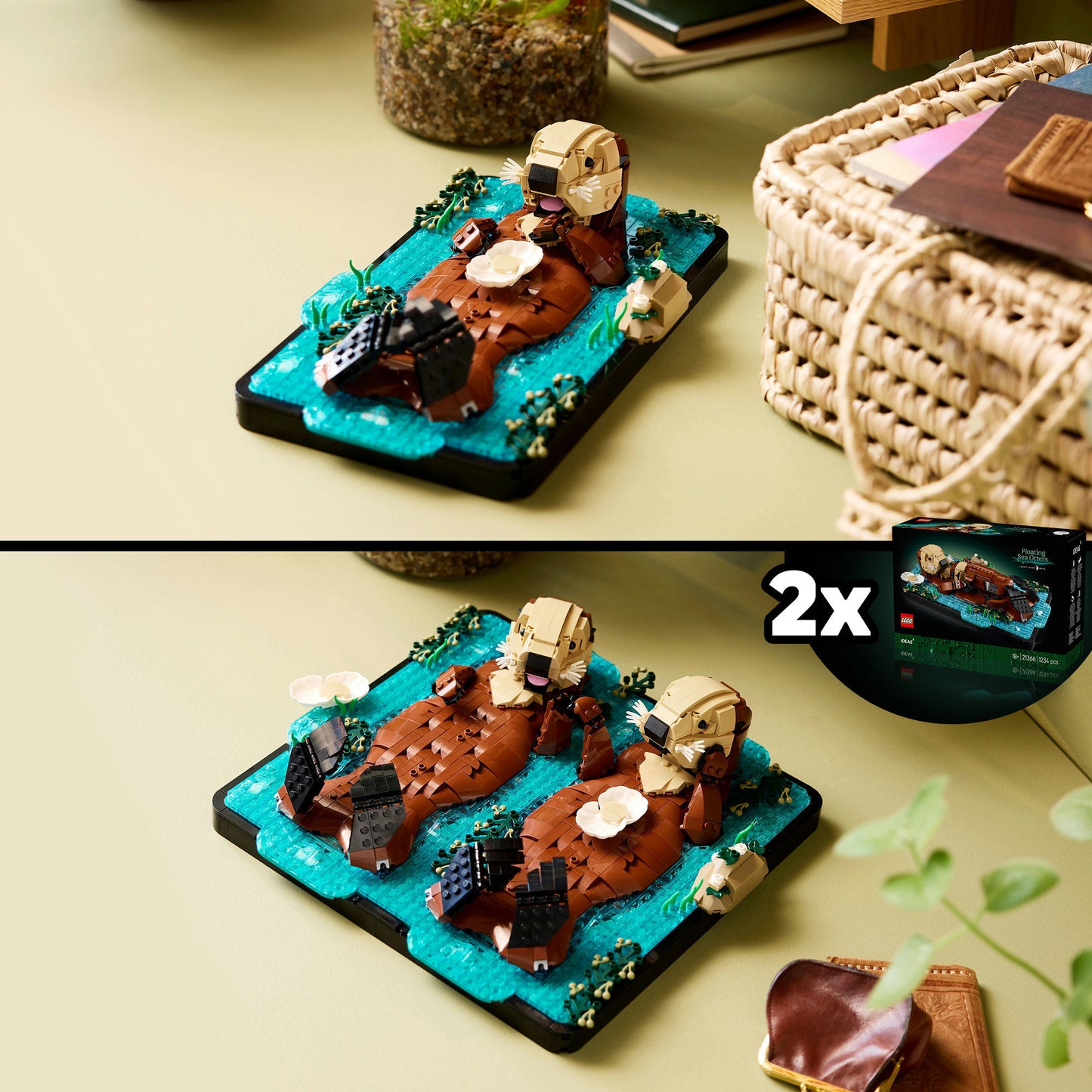 Lego ideas 21366 floating sea otter