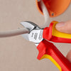 Knipex zijsnijtang vde 70 06 160 kniptang (rood geel, vde-getest)