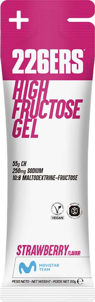 226ers gel alto en fructosa 80g